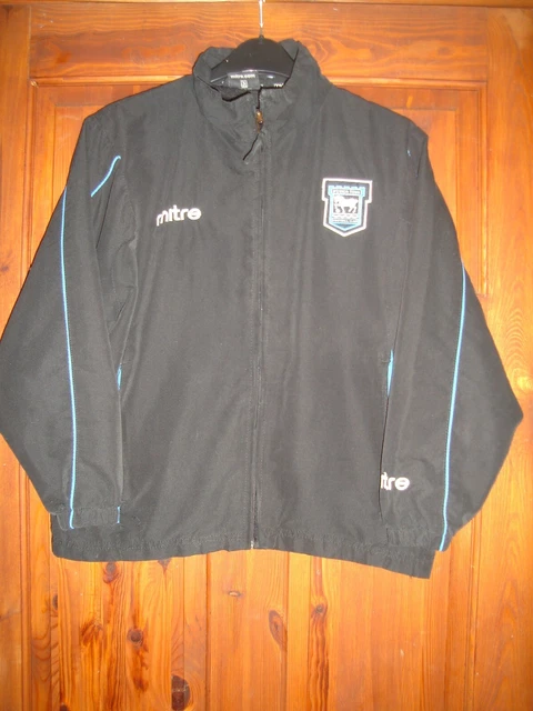 Giacca da pista calcio Ipswich Town età 11/12 anni nera