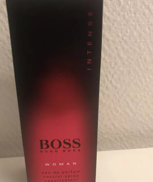 Boss Hugo Boss Intense Woman Eau De Parfum 90 Ml Entamé !!