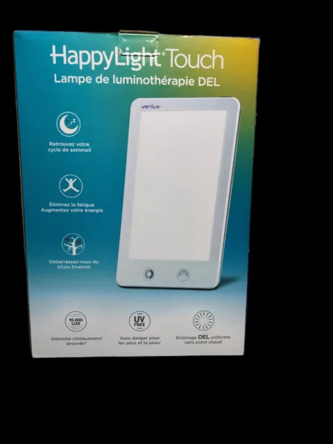 Lámpara de energía LED táctil Verilux Happy Light VT32WW3