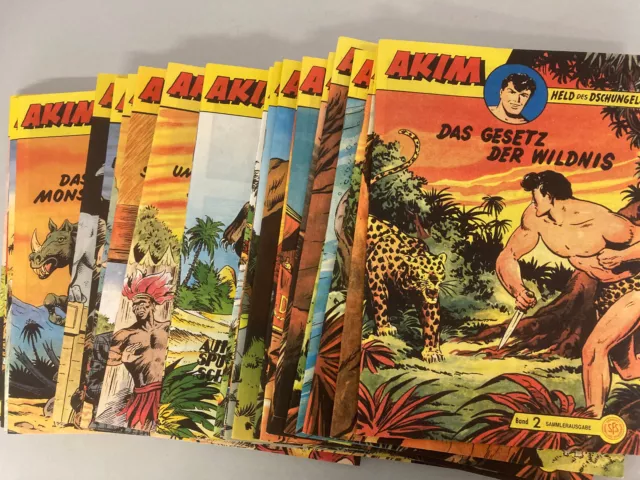 Hethke: Schöne Reprints von 30 x AKIM Comic Heften   [7515]