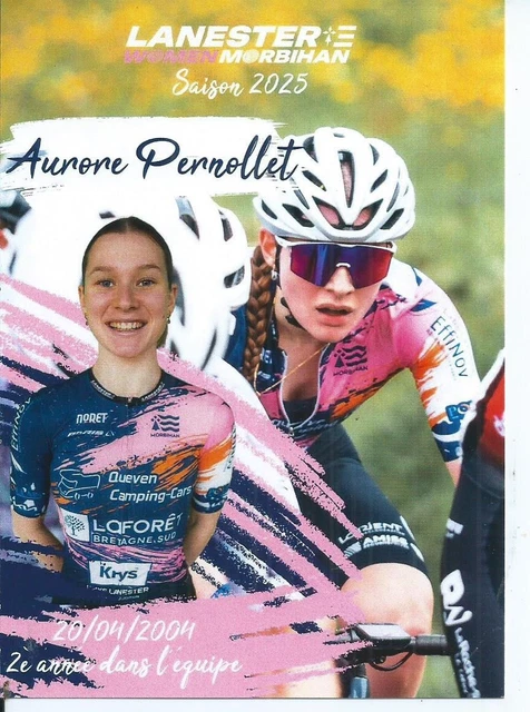 CYCLISME CP team LANESTER WOMEN MORBIHAN (complet)2025 EUR 15,00