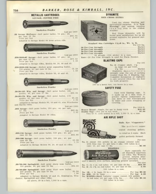 1936 PAPER AD Red Cross Extra Dynamite Wood Wooden Box Blasting Caps Dupont