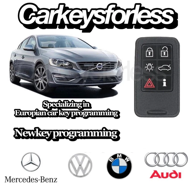 Volvo Smart Clé Programmation Mail En Service