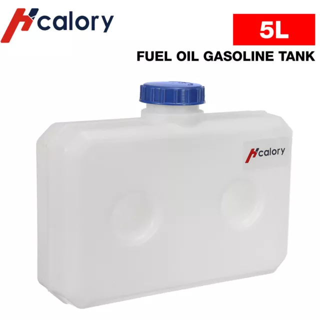 HCalory 5L Fuel Oil Gasoline Tank For Car Truck Boat Parking Heater Fuel Tank AU