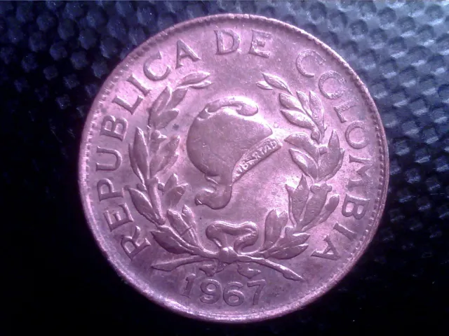 Colombia    5 Centavos    1967       Sept21