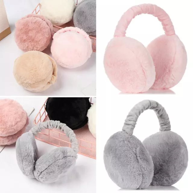 Fashion Warmer Autumn And Winter Earflaps Women Earmuffs Ear Cover Solid Color