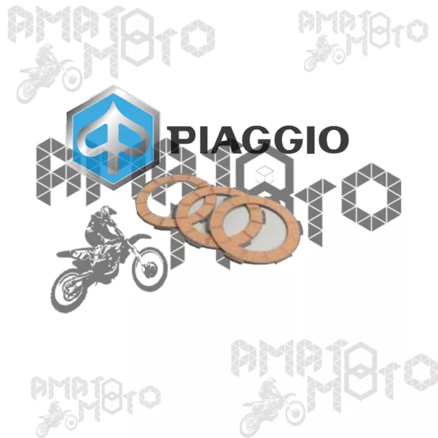 Set kit dischi frizione ORIGINALE Piaggio Vespa 50 Special PK APE 50 0793991