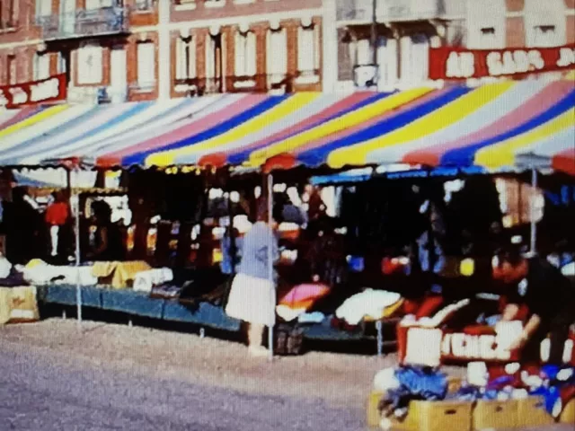 FILM AMATEUR Super 8 dont MERS LES BAINS, LE TRÉPORT, JOUR DE TEMPÊTE, DE MARCHÉ