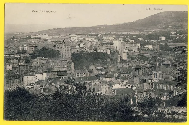 cpa 07 - ANNONAY (Ardèche) Vue Générale Ed. E.J.