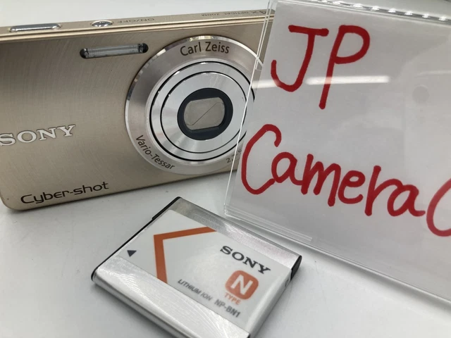 EXCELLENT SONY CYBER-SHOT DSC-W350 gold Digital Camera