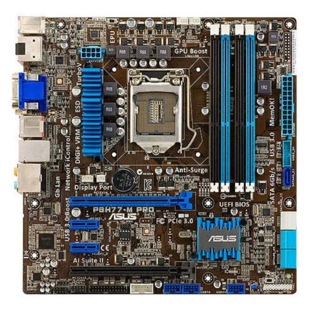 Asus P8H77-M PRO Scheda Madre socket lga 1155 intel H77 motherboard ddr3 hdmi pc