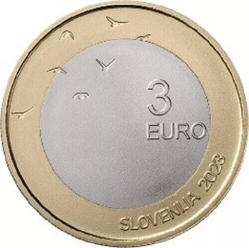 3 Euro Slovenia 2023 - Scrittore Sloveno Boris Pahor - Fdc Unc -
