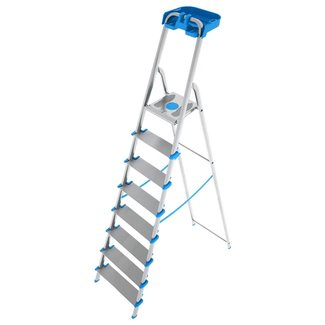 Scala Alluminio 8Gr Xl(Cm12)C/Port.