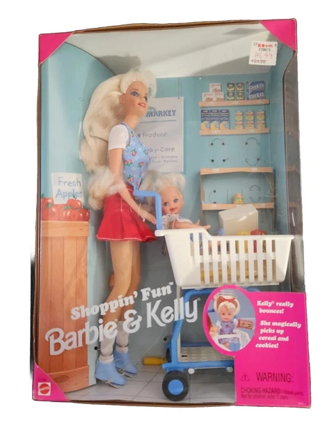 Barbie and kelly shopping fun deals