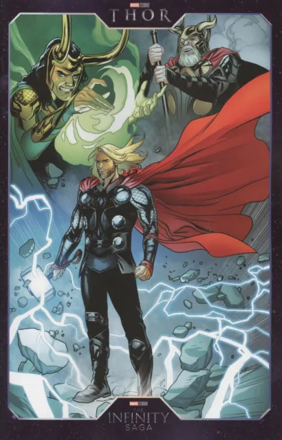 Thor 19 Lupacchino Infinity Saga Phase 1 Variant Vf/Nm Marvel Hohc 2021