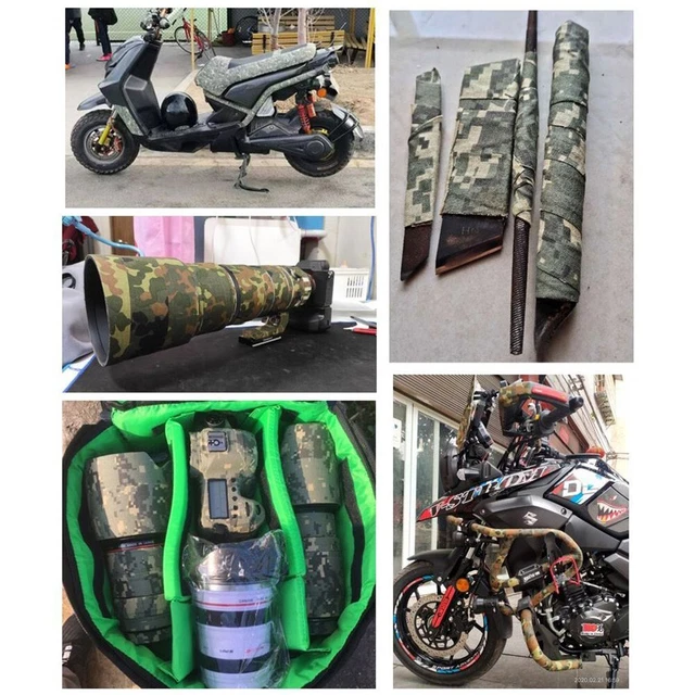 Outdoor Camouflage Tape for Enhanced Concealment Waterproof and Insulating