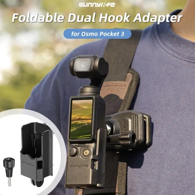 Sunnylife Folding Binaural Adapter For Osmo Pocket 3 P7G0