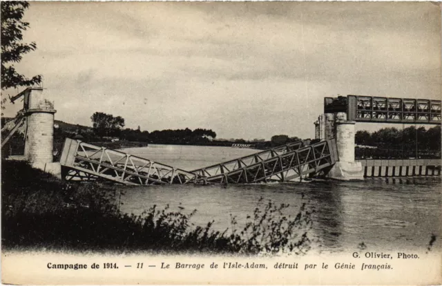CPA L'Isle Adam Le Barrage de l'Isle Adam (1319565)