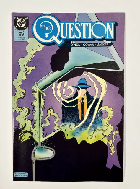 The Question #6 DC Comics July 1987 NM-