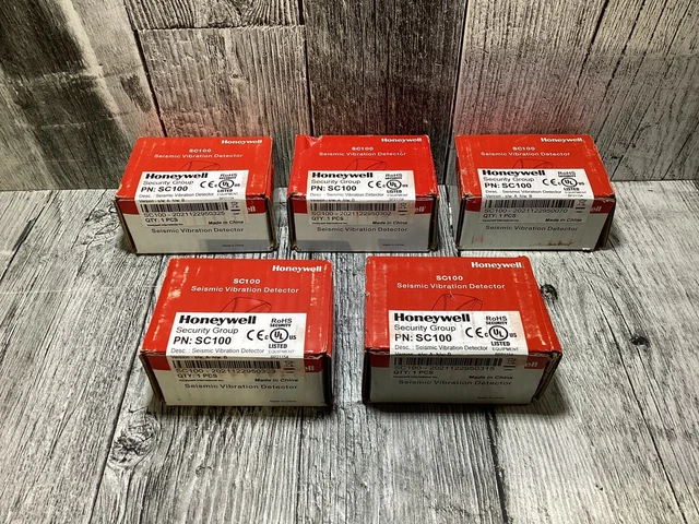 5 Honeywell SC100 Seismic Vibration Sensor For detection forced entry into safes