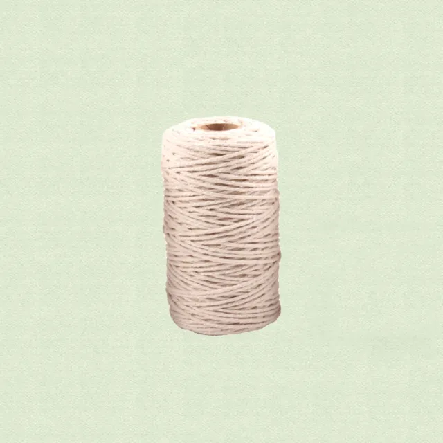 100 cuerdas de algodón arte y artesanía cuerda para regalos hágalo usted mismo artesanía