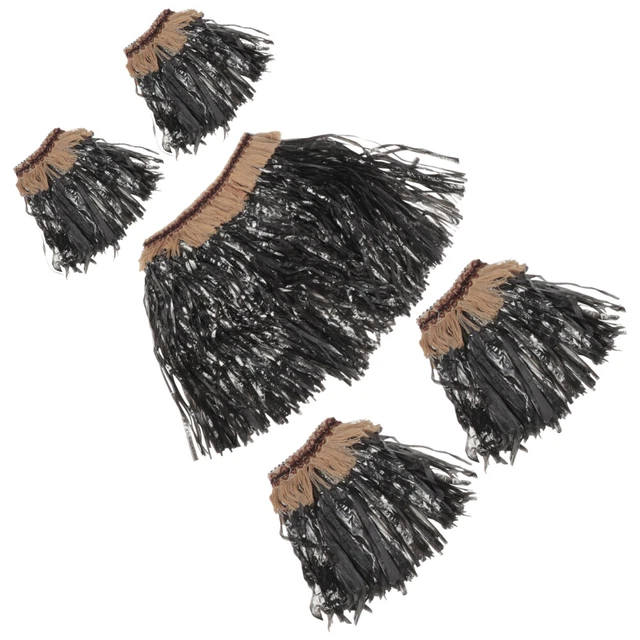 Kit d'accessoires de costume hawaïen – Jupe d'herbe hula Lei Fleur Lei Luau Guirlande Ananas Lunettes Collier Costume pour femme Fantaisie Luau Jupes Fête – 8 pièces (multicolore Kit d'accessoires de costume hawaïen – Jupe d'herbe hula Lei Fleur Lei Luau Guirlande Ananas Lunettes Collier Costume pour femme Fantaisie Luau Jupes Fête – 8 pièces (multicolore