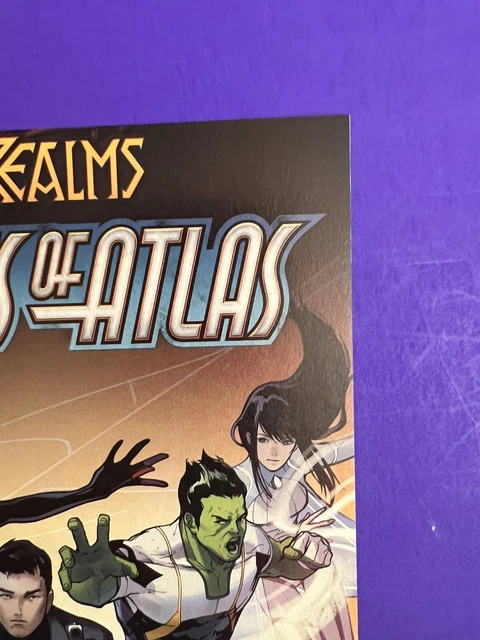 War Of The Realms New Agents Of Atlas #1 Luna Snow 1st Print Marvel 2019 NM/M 🔥 3