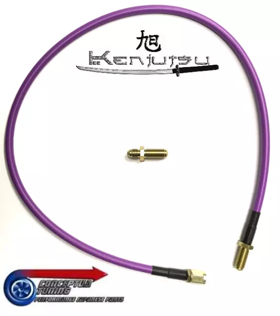 Braided Clutch Flexi Hose / Line to Slave- Fits Nissan Skyline R33 GTST RB25DET