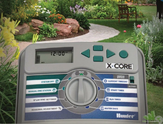 Centralina Irrigazione Programmatore Giardino 6 Zone Xcore Hunter Elettrico