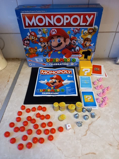 HASBRO GAMING MONOPOLY: Super Mario Celebration Edition Board Game £3. ...