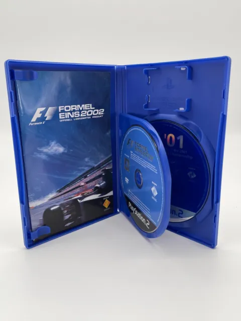 Formel Eins 2002 Sony Playstation 2 PS2 mit DVD guter Zustand CIB