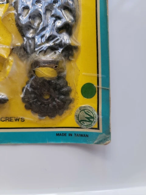 NEW Vintage 1970s Owl Cast Iron Swivel Arm Wall Bracket Hook for Hanging Plants 5