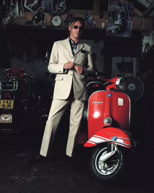 Paul Weller The Jam mod scooter 10" x 8" Photograph no 1