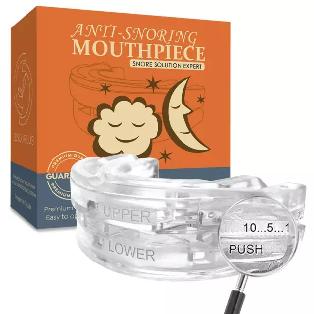 Adjustable Anti Snoring Guard Anti.Snore Sleep Apnea Teeth Grinds DIY