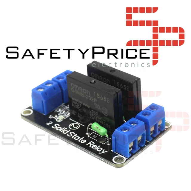 Modulo Relè A Stato Solido SSR G3MB-202P - 5V DC, 1 Canale, Alto Livello Con Fusibile - Per Controlli Elettronici - Foto 3