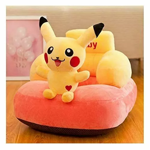 Rocking Chair Pikachu Shape Baby Supporting Seat Soft Plush Cushion for baby
