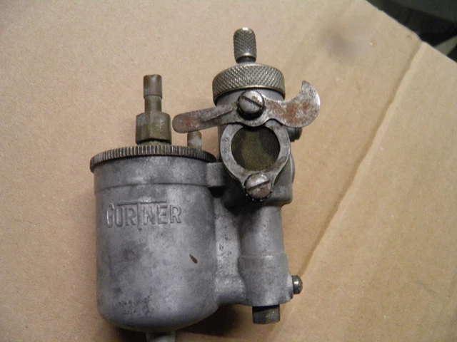 Double Manette En Laiton Gurtner Pour Motos Anciennes - Occasion - France - Fonctionnelle