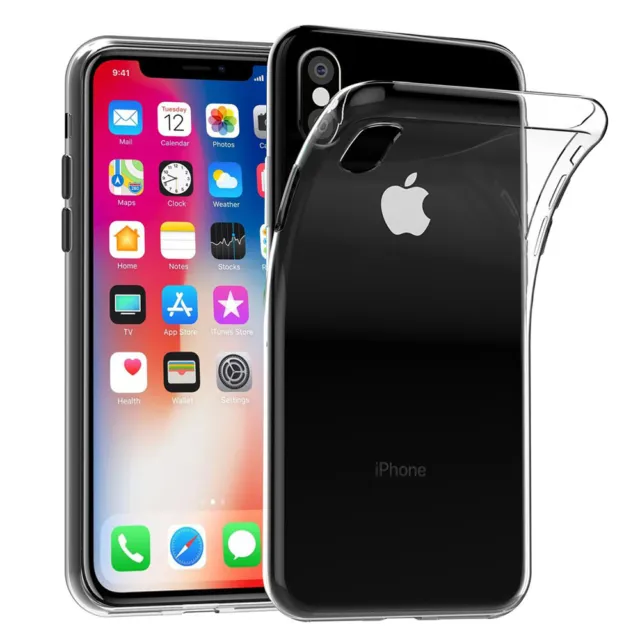 Etui Coque Gel UltraSlim TPU Clare Silicone Apple Iphone X 5.8"/ iPhone 10