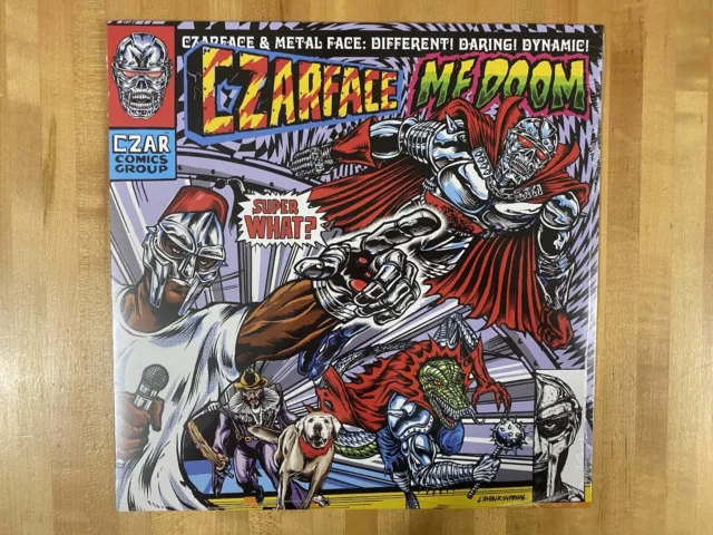 Czarface MF Doom - Super What? Instrumentals, Clear Colored Vinyl