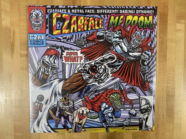 Czarface MF Doom - Super What? Instrumentals, Clear Colored Vinyl
