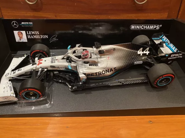 F1 Lewis Hamilton Minichamps 2019 Mercedes Amg Petronas W10 German Gp 1:18 New