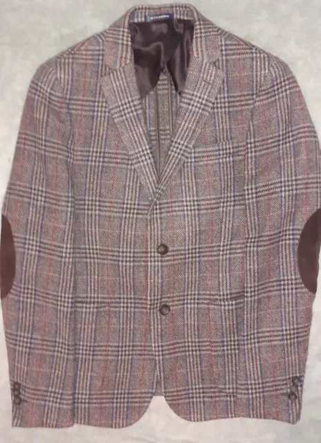 Daniele Alessandrini Wool Tweed Jacket Size 48 EU IT 38 UK, Giacca Di Lana...