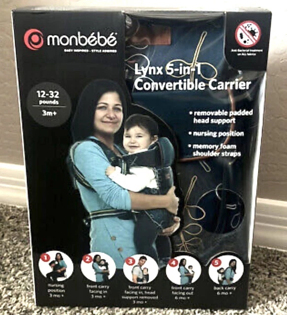 Portabebés Monbebe Lynx 5 en 1