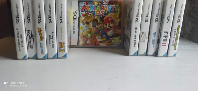 Bundle/lotto di Mario Party DS, Fifa 11 e altri 9 giochi per il Nintendo DS