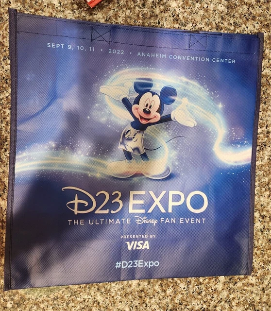 DISNEY D23 EXPO 2022 Mickey Mouse 100 Years of Wonder Reusable Shopping
