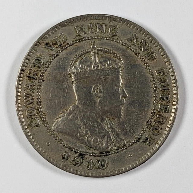 1910 Jamaica One Penny King and Emperor