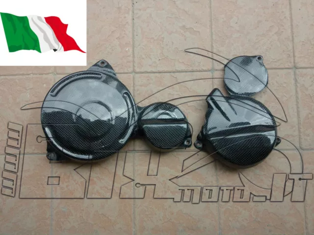 Kit Paracarter Copri Carter Motore Carbonio Suzuki Gsxr 600/750 2011 2012 2013