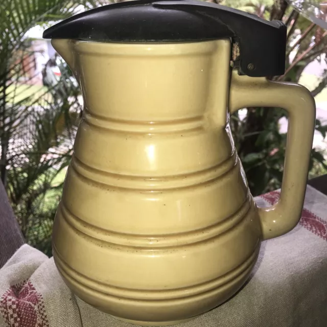 Antique Australian Porcelain Cream BGE Electric Jug With Element, Mid-1930s