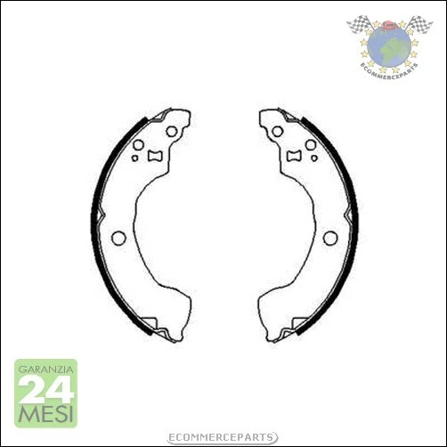 Kit Ganasce Freno Bosch per NISSAN ALMERA II PRIMERA P