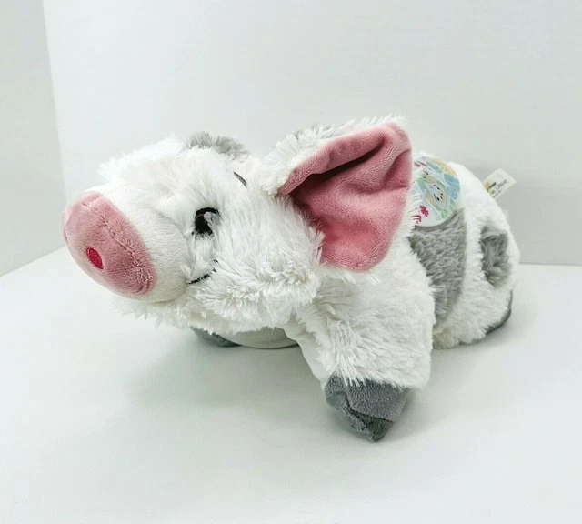 Pillow Pets Disney Moana Pua Pig Sleeptime Lites Plush Night Light White 12"X13"